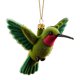 thumbnail image 1 of Adorno navideño de colibrí colorido, adorno de acrílico para espejo retrovisor de coche, forma de pájaro, para fiesta navideña, 1 of 8