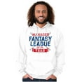 thumbnail image 5 of Fantasy Baseball League Manager Hoodie Hooded Sweatshirt Men Brisco Brands S, 5 of 6
