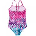 thumbnail image 2 of Kids Tankini Girls Swimsuit Bathing Suit Children‘s Fish Scale Swimwear, 2 of 8