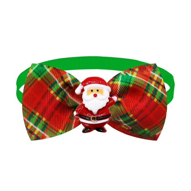 Fournitures pour Animaux Collier Nœud Papillon pour Chat Accessoire de Fête Bande Texturée Douce avec Motif Imprimé