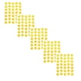 thumbnail image 2 of VINOIC 1750 Pcs Gold Star Stickers - Self-Adhesive Pointed Labels, Children's Reward Decals for Notebooks Crafts, 2 of 6