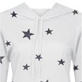 thumbnail image 6 of White Womens Fall Tops Women Hoodie Star Print Loose Fit Sweatshirt Flexible Cozy Practical Trendy Sweaters for Women, 6 of 6