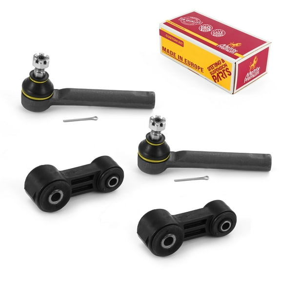 Metrix Premium Chassis Parts - 4 PC Outer Tie Rod End & Front Sway Bar Stabilizer End Link Kit Fits 05-06 Saab 9-2X, 03-06 Subaru Baja, 02-07 Impreza, 00-04 Outback, ES3712, K80693