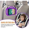 thumbnail image 4 of SUPNICE Kids Case for iPad 9.7 2018/2017- Light Weight Shockproof Handle Stand Case Cover with Shoulder Strap Lanyard for iPad 9.7 2018/2017/iPad Air/iPad Air 2 - Purple, 4 of 9