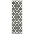 thumbnail image 2 of SAFAVIEH Chatham Freddy Geometric Wool Runner Rug, Dark Gray/Ivory, 2'3" x 5', 2 of 10