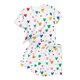 thumbnail image 4 of Vestido de Verano con Mangas Niños de Dos Piezas Conjunto de Verano Lindo Mangas Cortas Y Pantalones Cortos para Dormir, Ocio Diario, 4 of 8