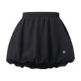 thumbnail image 6 of NAISIBABY Girls Bubble Skort, Elastic Waist Cute Soft with Liner Summer Kids Casual Skirt Black 10T, 6 of 9