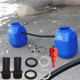 thumbnail image 4 of 100cm Hose 25mm Barb Rain Barrel Connection Set Rainwater Hole Opener IBC Tank, 4 of 9