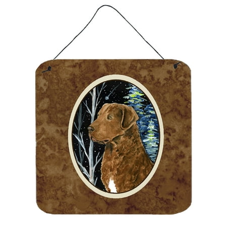 - Starry Night Chesapeake Bay Retriever Wall or Door Hanging Prints