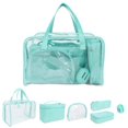 thumbnail image 1 of Equate Beauty Cosmetic Bag - Value Set - Green, 1 of 5