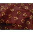 thumbnail image 4 of oneOone Silk Tabby Fabric Floral & Flying Swan Block Decor Fabric Printed BTY 42 Inch Wide, 4 of 4