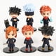 thumbnail image 1 of Jujutsu – figuras Kaisen Gojo Satoru Itadori Yuji Fushiguro Megumi kukisaki Nobara Zenin Maki Inumaki Toge Q Version, jouets poupéesbolso B zhangyuxiang unisex, 1 of 2
