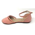 thumbnail image 2 of Victoria K Women's Basket Weave With Braid Straps Ballerina Flats, 2 of 5
