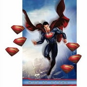 Superman Game Pin The "S" (Each) - Party Supplies