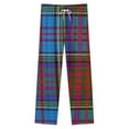 thumbnail image 4 of Anderson Clan Tartan Winter Female Pants Flannel High Waist Women Pants Lady Warm Straight Leg Plush Trousers, 4 of 7