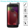 thumbnail image 2 of Motorola Moto E4 [BISEN] Privacy Anti-Spy Screen Protector, Anti-Scratch, Anti-Shock, Anti-Bubble, 2 of 3