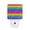 EU, variant on Xecao Colorful Glitter Rainbow for Night Light - a Wall-mounted LED Fixture with A Dusk-to-dawn Sensor, Ideal for Bedrooms, Bathrooms, Hallways, and Kitchens-US