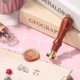 thumbnail image 3 of Cuadros Decorativos Sello de cera retro de 25 mm Cabeza de cobre con mango Kits de decoración de sellado de sobres JShteea Nuevos Originales, 3 of 7