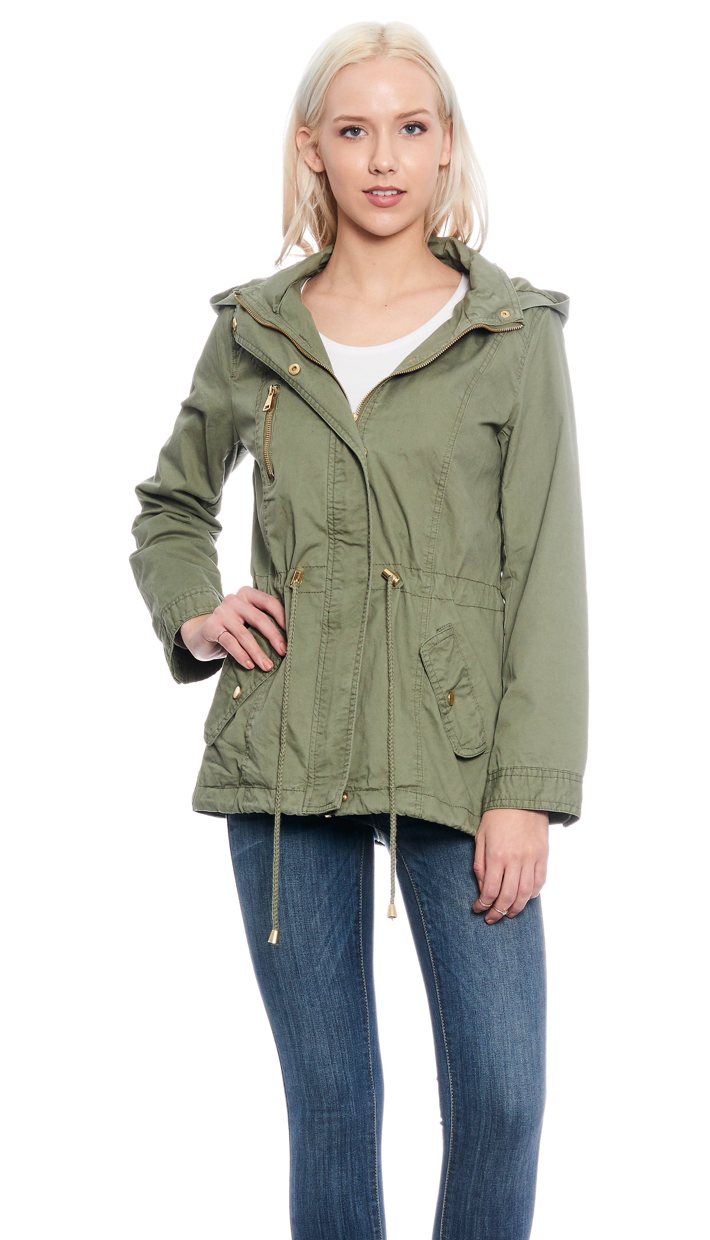 Women's Lightweight Cotton Jacket with 