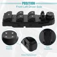 thumbnail image 6 of Car Front Left Driver Side Master Power Window Switch for BMW E93 M3 2007-2013 61319217365 Black, 6 of 7