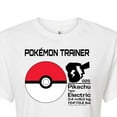thumbnail image 3 of Pokémon - Pokeball Trainer - Juniors Cropped Cotton Blend T-Shirt, 3 of 5