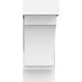thumbnail image 2 of 5"W x 12"D x 12"H Standard Imperial Architectural Grade PVC Bracket With Block Ends, 2 of 8