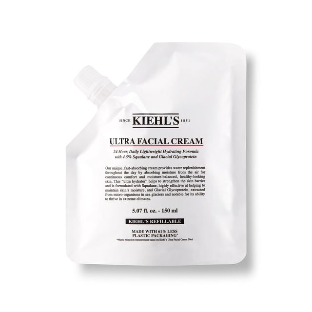 Crema Facial Kiehl's Ultra Facial Hidratante Ligera Sin Alcohol Con Escualano