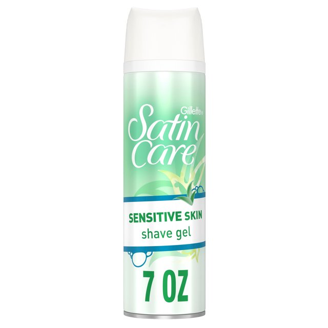 Gillette Venus Satin Care Sensitive Skin Shave Gel, Shaving Cream for women, with aloe