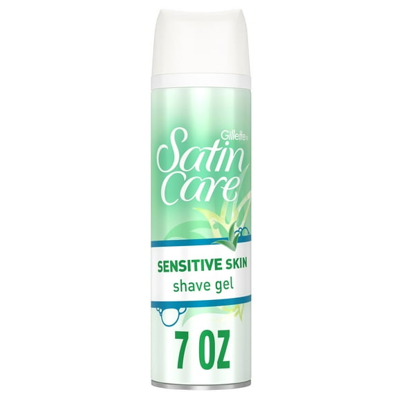 Gillette Venus Satin Care Sensitive Skin Shave Gel, Shaving Cream for women, with aloe