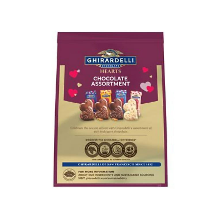 Ghirardelli Chocolate Assortment Hearts, 15.2 Ounce - Walmart.com
