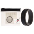 thumbnail image 1 of Anillo de boda de silicona con 2 capas - Gris-negro de ROQ para hombre - Anillo de 15 mm, 1 of 1