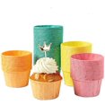 thumbnail image 1 of Set Of 160 Disposable Mini Grease Resistant Paper Muffin Tins For Wedding, 1 of 5