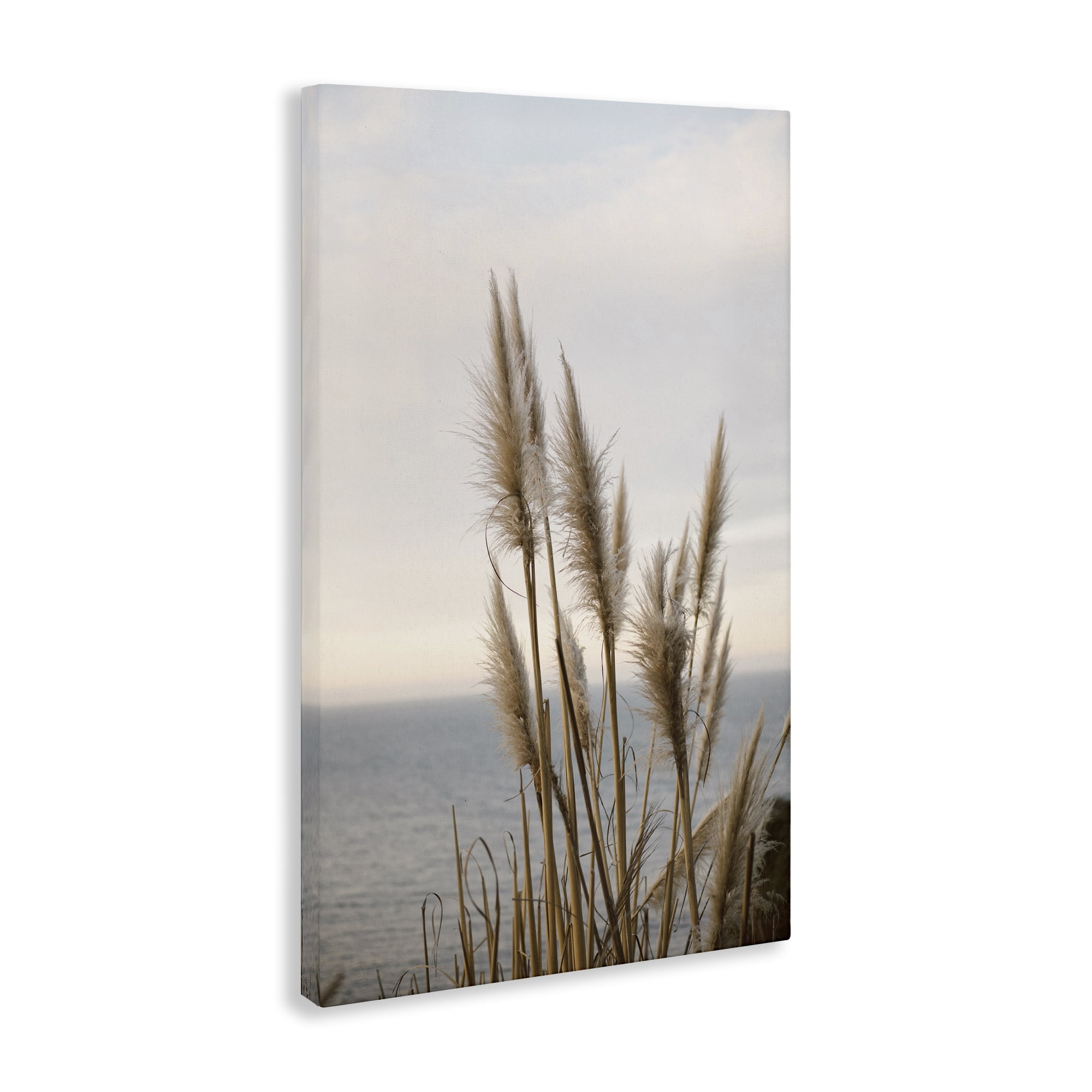 Stupell Industries Nautical Cove Grasses Nautical & Beach Photography Wrapped Canvas Art Print Wall Art, 20 x 30
