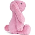 thumbnail image 4 of Guvpev 11.8" Bunny Stuffed Animal, Soft Rabbit Plush Toy with Long Ears, Cuddly Velvet-Soft Bunny Doll for Room Decor, Easter Basket Stuffer & Birthday Gift Ideal, 4 of 8
