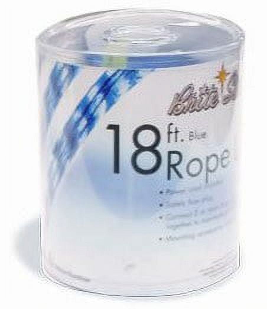 Brite Star 18 Foot Blue Rope Light Clear - Connectable for Indoor and Outdoor Decor - Perfect for Christmas Decorations, Bedroom, Party, Patio, Deck Lighting - Waterproof Outdoor Lighting