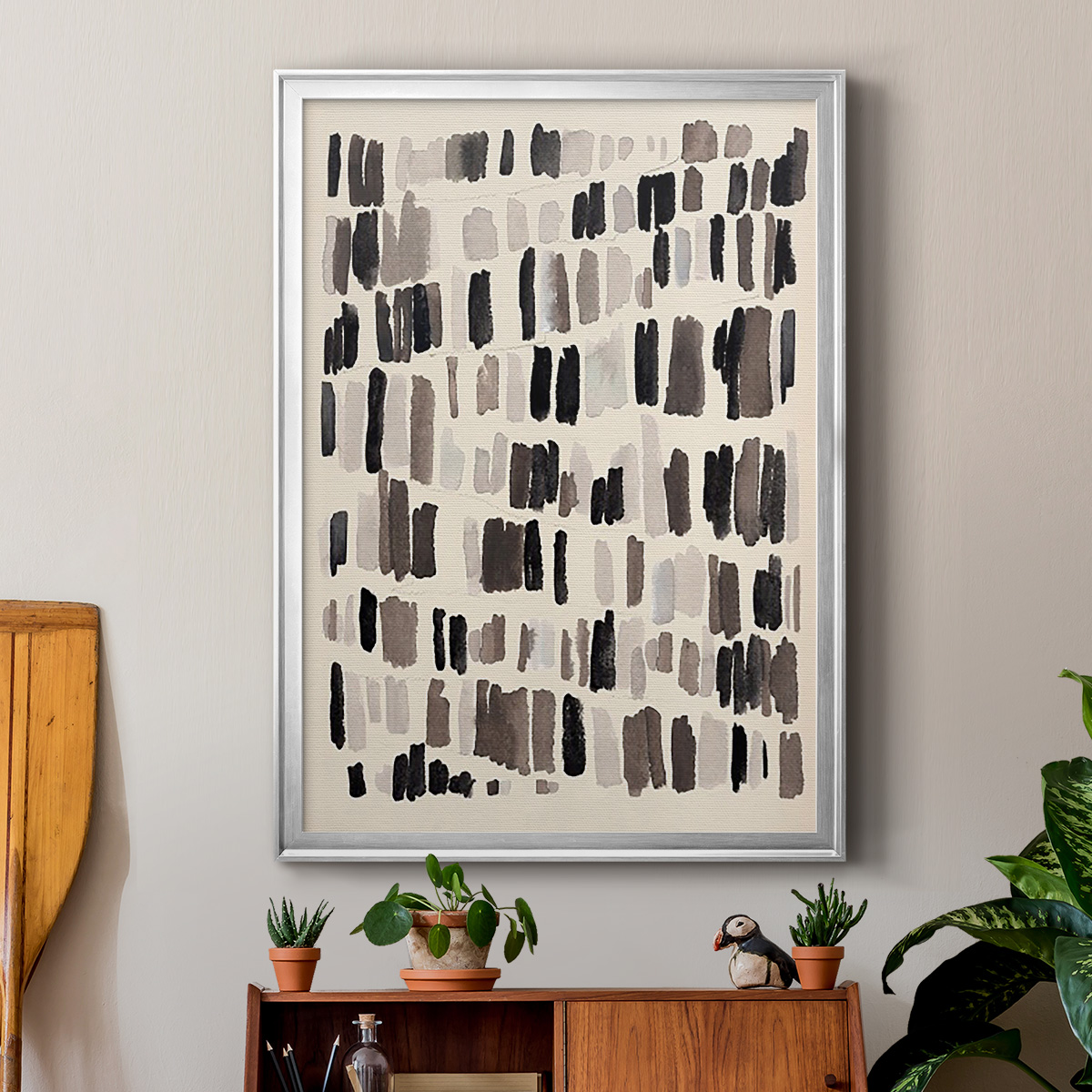 Chalk and Flint I Premium Framed Print, in Gold, Black, or Silver - Ready to Hang