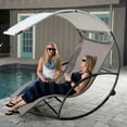 thumbnail image 3 of Double Chaise Rocker - Aluminum, 3 of 5