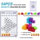 thumbnail image 4 of Bloques de construcción magnéticos 3D Cubos magnéticos mágicos, juego de 7 bloques magnéticos de formas múltiples con 54 tarjetas de guía, cubos de rompecabezas infinitos para educación temprana, desarrollo de inteligencia, alivio del estrés Ormromra WRMH-899, 4 of 6