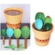 thumbnail image 5 of 2 cucharas medidoras de cactus de cerámica, cucharas de té de estatuilla de cactus, para alimentos, ingredientes de cocina, 5 of 9