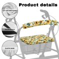 thumbnail image 5 of HELLHERO Sunflowers Easy to Clean Seat Back Cover Walker Seat Cover & Sunflowers for Elderly Adults Non-Slip Fit for Seniors Men Women Dust Cover, 5 of 7