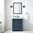 thumbnail image 2 of Ove Decors Pembroke 30 in W x 22 in D Greyish Blue Single Sink Bathroom Vanity with Engineered Marble Countertop, 2 of 15