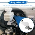 thumbnail image 7 of Unique Bargains 1 Pcs Brake Master Cylinder for Hyundai Elantra 2017-2019 Durable Aluminum Alloy,Plastic Engine Compartment Hydraulic Master Cylinder with Reservoir, 7 of 7
