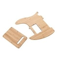 thumbnail image 1 of Strat Bamboo Pickguard Scratch Plate Prewired Pickup Covers Knobs Switch Tip Retro Fashion Guitar Parts for Musical Instruments, 1 of 6