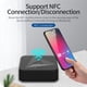 thumbnail image 2 of Receptor Transmisor Inalámbrico Nfc 2 En 1 Adaptador Bluetooth 5,0 Con Micrófono 3,5Mm Aux Música Estéreo Para Auriculares Tv Noticed EL012390-00, 2 of 6