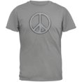 thumbnail image 1 of Peace Sign Grey T-Shirt, 1 of 1