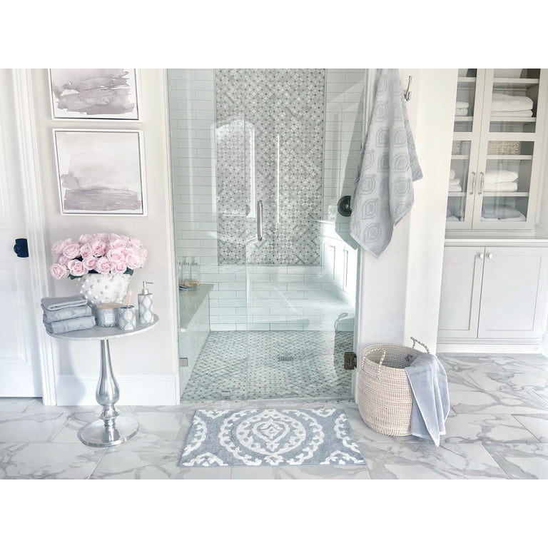 Martha Stewart Collection Cotton Spa Fashion Tile Bath Towel