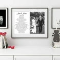 thumbnail image 2 of Wedding Anniversary gift Custom Wedding vows print song lyrics art print, 2 of 8