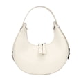thumbnail image 2 of Half Moon Commute Bag Fashion Underarm Hobo Bag Solid Color for Weekend Vacation, 2 of 10