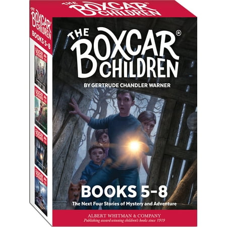Conrail Boxcar - The Boxcar Children Mysteries Boxed Set #5-8