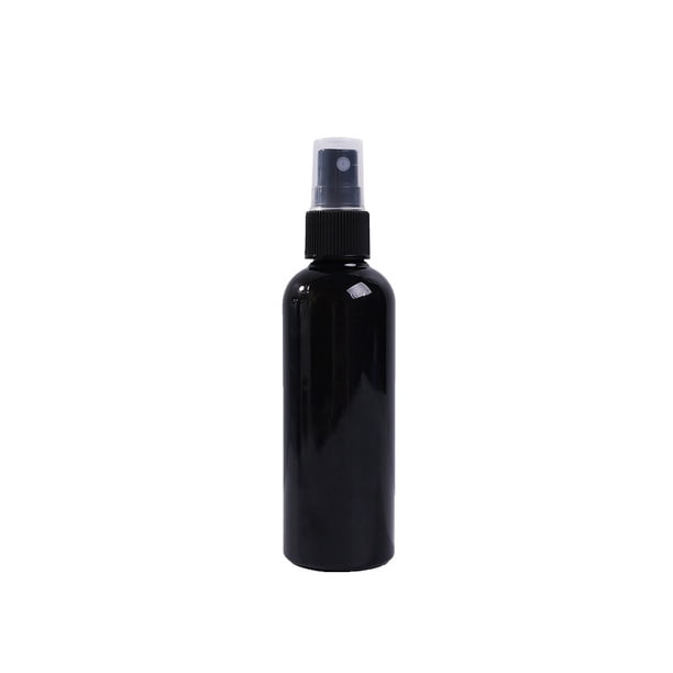 10-200 Ml Botellas De Pulverización De Plástico Negro Vacíos , Recipientes Desinfectantes De Presión , Línea Portátil De Dispensadoras De Líquido